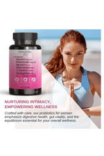 VINATURA Lactobacillus Rhamnosus, Reuteri, Gasseri, Plantarum, Crispatus, Acidophilus Probiotics - 38 Billion CFU *USA Made  Women Probiotic 30 Capsul.Abd.