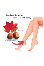 VINATURA Red Vine Leaf Extract  Horse Chestnut  1300mg  60 Capsul.Made ın Usa.53.