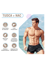 Zingicin TUDCA with N.A.C 1200mg - 60 Capsules,Powerful TUDCA Bile Salt Plus N-Acetyl-Cysteine.Usa Amazon Best Seller.50.