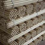 120 cm Finlandiya Çamı Ahşap Fırça Sapı (Vidalı/Dişli) | TeknikDünya