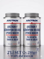 ARCTRON F Alüminyum Dolgulu Epoksi Macun 500 GR