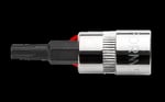 Ceta Form 1/4'' 5 Köşe Delikli TORX Uçlu Lokma- IPR25 x 37 mm / Kartlı