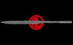 Ceta Form Bıçak Tip Saatçi Eğesi - 6''/160 mm