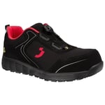 Safety Jogger ECOLOBI S1P LOW TLS SR ESD FO HRO Siyah İş Güvenlik Ayakkabısı