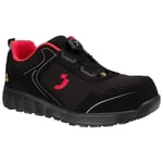 Safety Jogger ECOLOBI S1P LOW TLS SR ESD FO HRO Siyah İş Güvenlik Ayakkabısı