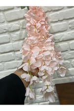 3 Adet Pembe Yapay Çiçek Sarkan 5 Dallı Akasya 70 cm