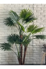 3lü Palmiye Ağacı (yapay ağaçtır 210cm)