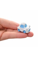 50 Adet Mini Araba Figürü Mavi – Erkek Bebek Hediyelik, Nikah Şekeri, Baby Shower Süsü