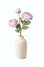 Premium Açık Pembe Şakayık Yapay Çiçek 70 cm – 2 Çiçekli 1 Tomurcuklu Dekoratif Dal,