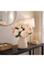 Premium Şakayık Yapay Çiçek Buketi 35 cm – 10 Dal Gerçekçi Görünümlü Dekoratif Çiçek