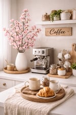 Premium Yapay Bahar Dalı 90 cm – Pembe Sakura / Kiraz Çiçeği Dekoratif Dal