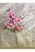Premium Yapay Pembe Bahar Dalı 90 cm – Dekoratif Çiçek Dalı, Vazo İçin Yapay Kiraz Çiçeği Dalı
