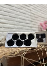 Siyah Solmayan Gül (6’lı kutu)