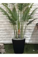 Yapay Areka Palm Siyah Saksılı