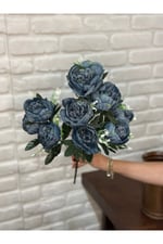 Yapay Koyu Mavi Şekayık Demeti 9lu