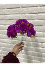 Yapay Ortanca Çiçeği 7 Dal 35 cm