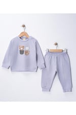baby 3 lü kız penye takım