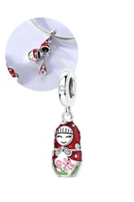 Açılabilir Matruşka Sallantılı Charm