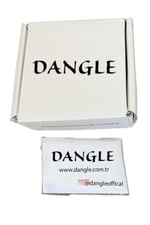 DANGLE Karanlıkta Parlayan Taşlı Ahtapot Sallantılı 925 Ayar Gümüş Charm