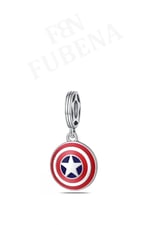 Fubena Captain America Shield Sallantılı Charm
