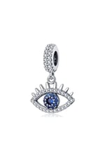 Işıltılı Taşlı Göz Sallantılı Charm