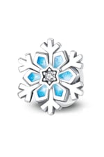Kar Tanesi Halka Charm