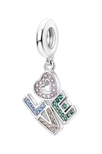 Love Yazılı Sallantılı Charm