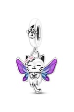 Miniş Kelebek Kedim Sallantılı Charm