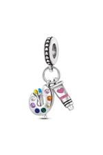 Palet ve Boya Sallantılı Charm
