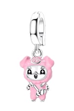 Pembe Minik Bebek Sallantılı Charm