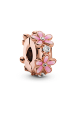 Rose Çiçek Klips Charm