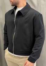 Basic Zipper Ceket
