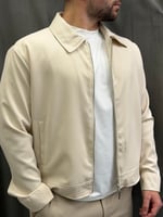 Basic Zipper Ceket