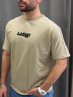 Baskılı Yarım Oversize Tişört