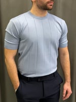 Bebe Mavisi Slimfit Triko Tişört