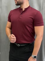 Henley Yaka Oysho Kumaş Tişört
