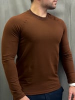 Reglan Kol Detaylı Slimfit Sweatshirt