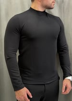 Yarım Balıkçı Yaka Sweatshirt