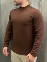 Yarım Balıkçı Yaka Sweatshirt