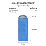 AndOutdoor NewCebu Uyku Tulumu-MAVİ
