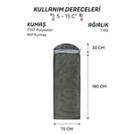 AndOutdoor NewCebu Uyku Tulumu-YEŞİL