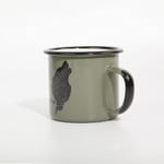 FreeCamp Campers Emaye Mug 350ml-YEŞİL