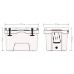 Icepeak Aden Buzluk 25 Litre