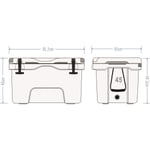 Icepeak Aden Buzluk 45 Litre