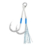 Jigging Asist İğne İkili Set — Yüksek Karbon Çelik