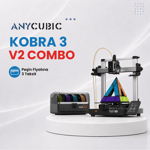 Anycubic Kobra 3 V2 Combo 3D Yazıcı
