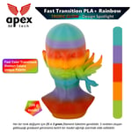 Apex 3D Tech PLA+ Filament Tropic Glow - (1.75MM - 1KG)