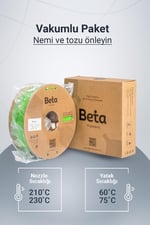 Beta PLA+ Filament Neo Yeşil
