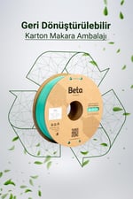Beta PLA High-Speed Filament Aqua Green(Su Yeşili) - 1KG