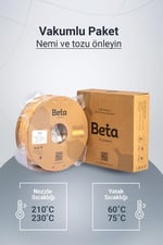 Beta PLA High-Speed Filament Cream(Krem) - 1KG